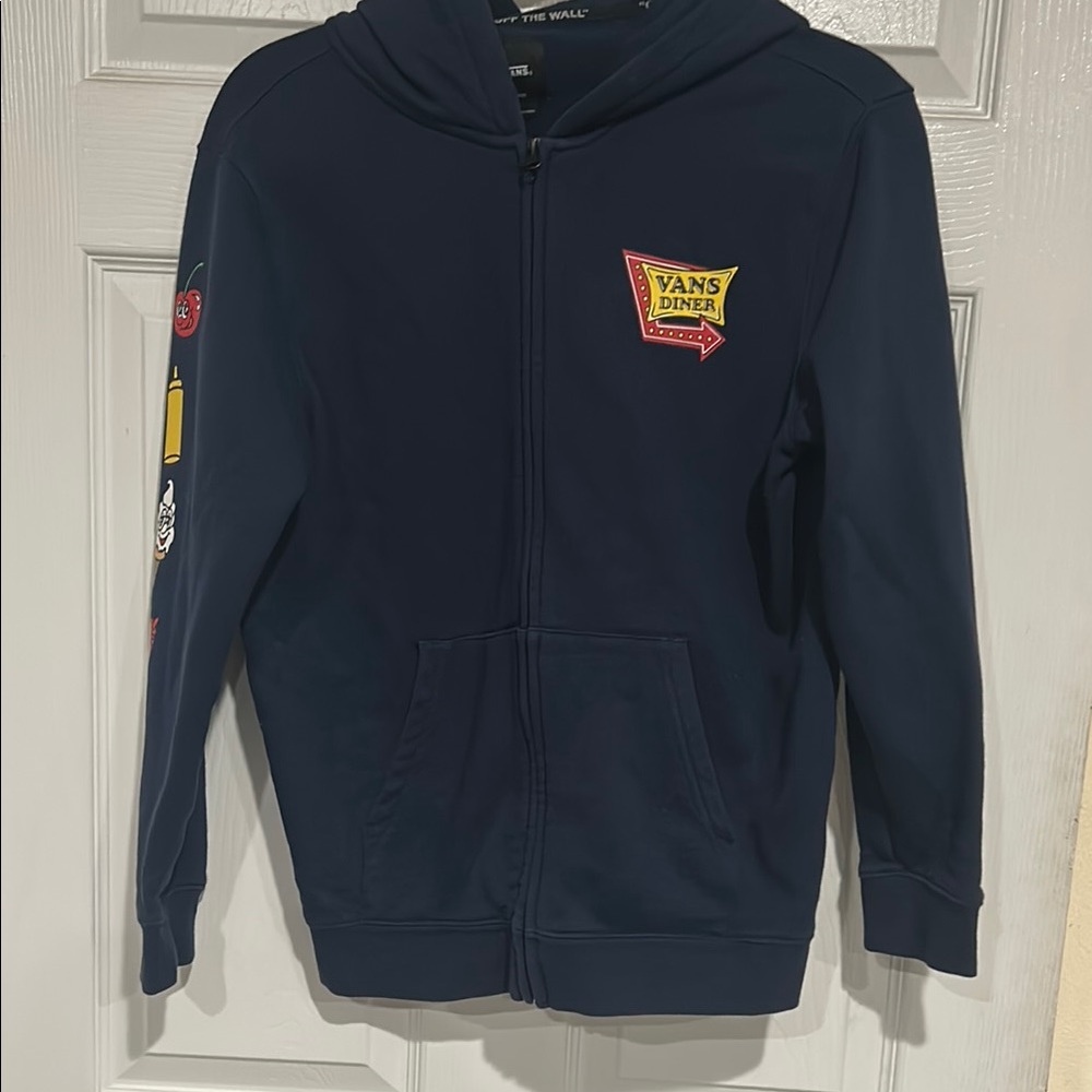 Vans Kids Navy Hoodie Jacket
